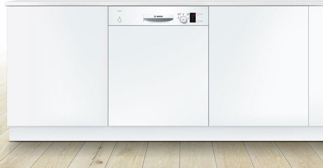 Bosch SMI50D02TR 5 Programlı A+ Enerji Sınıfı 12 Kişilik Wifili Çekmeceli Beyaz Ankastre Bulaşık Makinesi