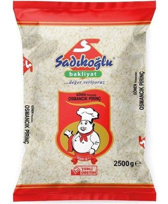 Sadıkoğlu Osmancık Pirinç 2.5 kg