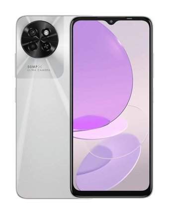 Itel S23 128 GB Hafıza 8 GB Ram Cep Telefonu Beyaz