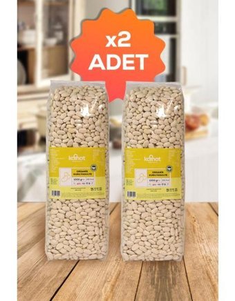 Kainat Organik Kuru Fasulye 2x1 kg