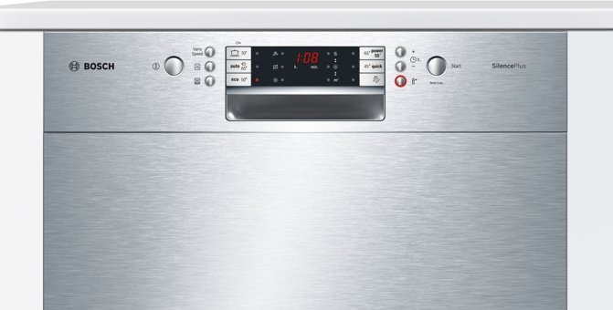 Bosch SMU63L05TR 6 Programlı A++ Enerji Sınıfı 13 Kişilik Wifili Çekmeceli İnox Ankastre Bulaşık Makinesi