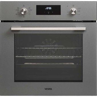 Vestel AF-7684 YG 69 lt Ankastre Fırın Gri