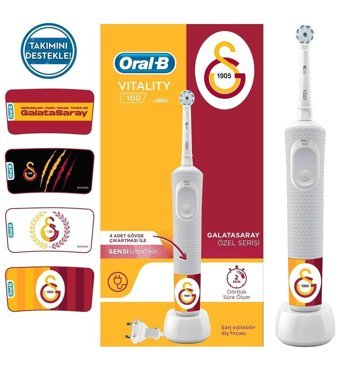 Oral-B D100 Vitality Galatasaray Şarjlı Diş Fırçası