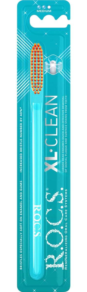Rocs Xl Clean Ekstra Temizlik İçin Diş Fırçası Yeşil