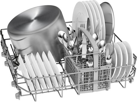Bosch SMS23BW01T 3 Programlı F Enerji Sınıfı 13 Kişilik Wifili Çekmeceli Beyaz Solo Bulaşık Makinesi