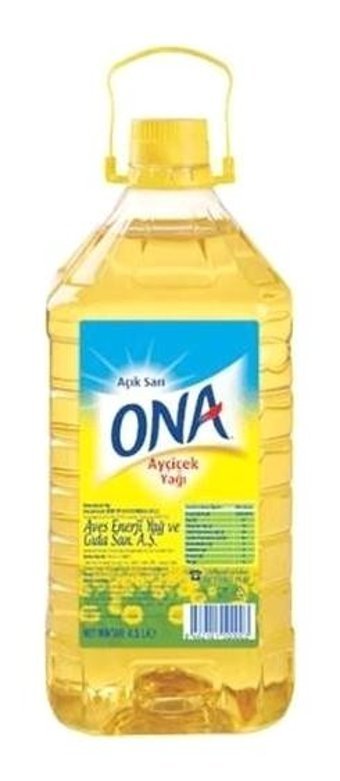 Ona Pet Ayçiçek Yağı 4 lt