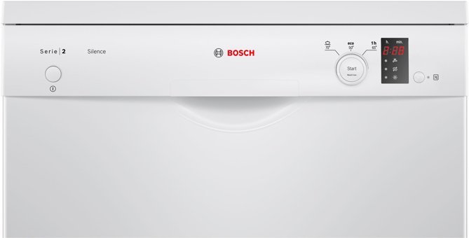 Bosch SMS23BW01T 3 Programlı F Enerji Sınıfı 13 Kişilik Wifili Çekmeceli Beyaz Solo Bulaşık Makinesi