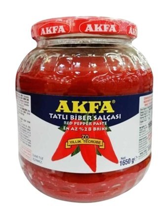 Akfa Tatlı Biber Salçası 1.6 kg