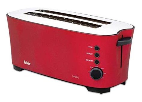 Fakir Ladiva Toaster Kırmızı Ekmek Kızartma Makinesi