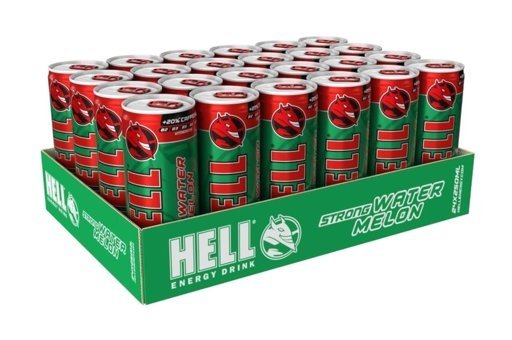 Hell Karpuz Aromalı Enerji İçeceği 24 Adet 250 ml