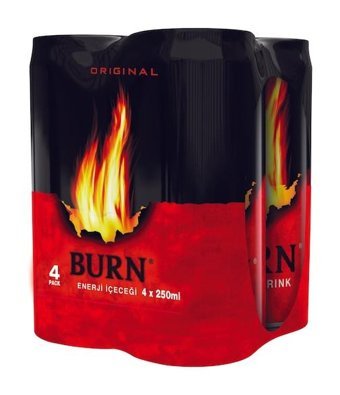 Burn Enerji İçeceği 4 Adet 250 ml
