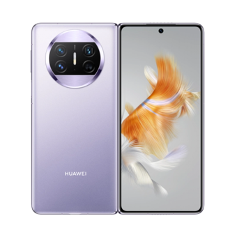 Huawei Mate X3 256 GB Hafıza 12 GB Ram 7.85 inç 50 MP Katlanabilir Çift Hatlı Foldable OLED Ekran Android Akıllı Cep Telefonu Mor
