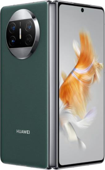 Huawei Mate X3 256 GB Hafıza 12 GB Ram 7.85 inç 50 MP Katlanabilir Çift Hatlı Foldable OLED Ekran Android Akıllı Cep Telefonu Yeşil