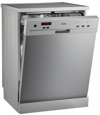 Vestel BM 502 X 5 Programlı A++ Enerji Sınıfı 13 Kişilik Akıllı Wifili Çekmeceli İnox Solo Bulaşık Makinesi