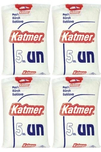 Katmer Pasta Börek Baklavalık Sert Buğday Unu 4x5 kg