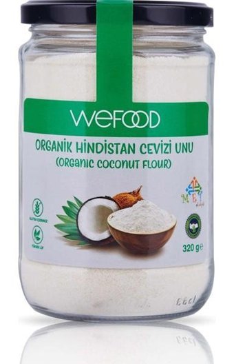 Wefood Organik Hindistan Cevizi Unu 320 gr