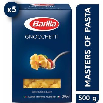 Barilla Gnocchetti Deniz Kabuğu Makarna 5x500 gr