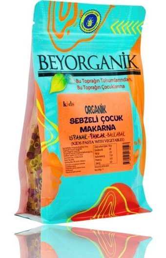 Beyorganik Organik Sebzeli Çocuk Makarna 240 gr