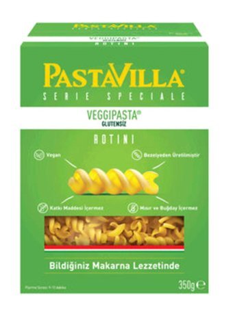 Pastavilla Glutensiz Veggi Makarna 4x350 gr