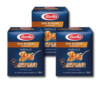 Barilla İntegrale Fusilli Makarna 3x400 gr