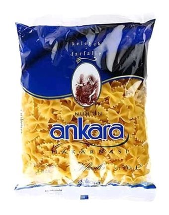 Nuh'un Ankara Makarnası Kelebek Makarna 500 gr