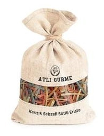 Atlı Gurme Sebzeli Sütlü Erişte 500 gr