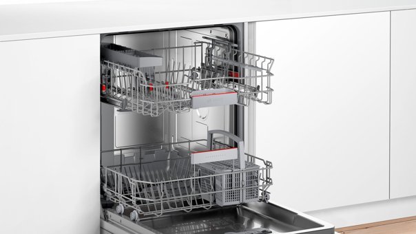 Bosch SMI6EKS80T Wi-Fi 8 Programlı C Enerji Sınıfı 13 Kişilik Cam Kapaklı Akıllı Wifili Çekmeceli Beyaz Ankastre Bulaşık Makinesi