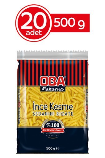 Oba İnce Kesme Makarna 20x500 gr