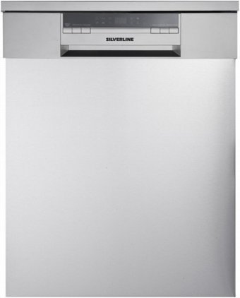 Silverline D11030S01 6 Programlı A++ Enerji Sınıfı 12 Kişilik Cam Kapaklı Wifili Çekmeceli İnox Solo Bulaşık Makinesi