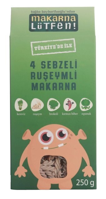 Makarna Lütfen 4 Sebzeli Ruşeymli Makarna 250 gr