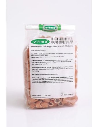 Vitma Domatesli Tatlı Kapya Biberli Yüzük Makarna 250 gr