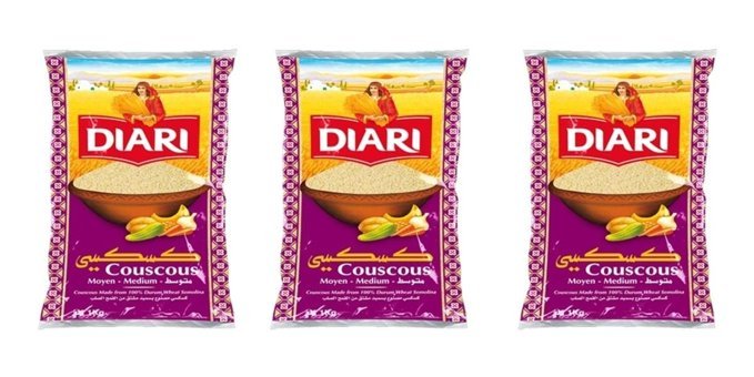 Dıarı Kuskus Makarna 3x1 kg