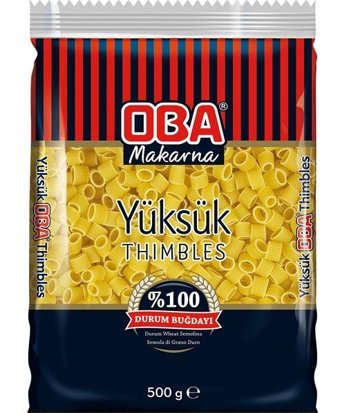 Oba Yüksük Makarna 500 gr
