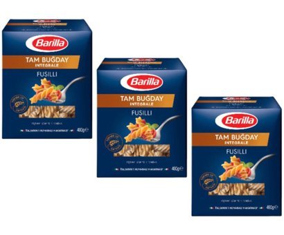 Barilla Tam Buğday İntegrale Fusilli Makarna 3x400 gr