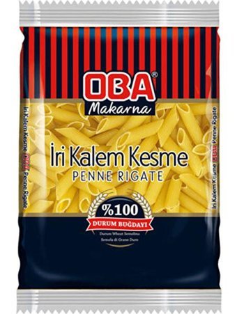 Oba İri Kalem Kesme Makarna 5 Kg