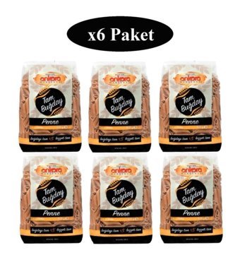 Nuh'un Ankara Makarnası Tam Buğday Penne Makarna 6x500 gr