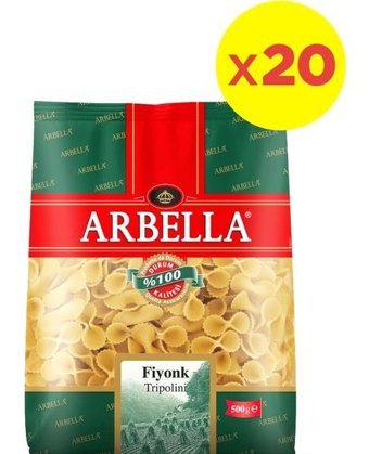Arbella Fiyonk Makarna 20x500 gr
