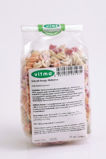 Vitma Sebzeli Burgu Makarna 250 gr