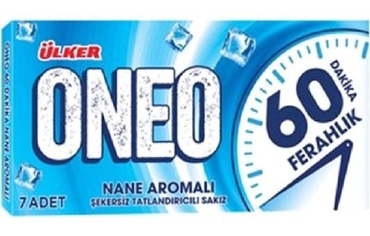 Ülker Oneo Slims 60 Dakika Nane Aromalı Sakız 27 Adet