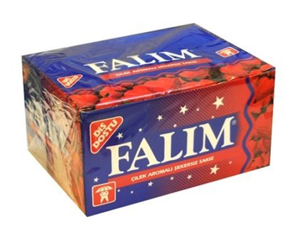 Falım Çilek Aromalı Sakız 100 Adet