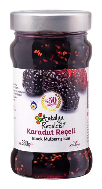 Antalya Reçelcisi Klasik Seri Karadut Reçeli 380 gr
