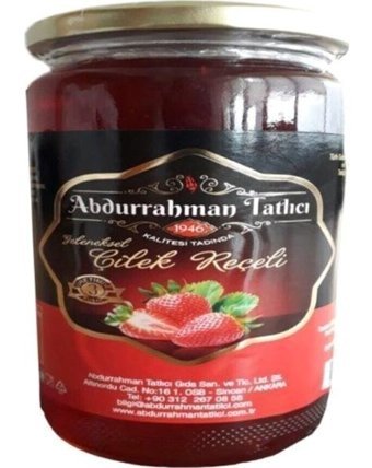 Abdurrahman Tatlıcı Çilek Reçeli 620 gr