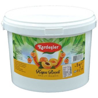 Kardeşler Kova Kayısı Reçeli 5 kg