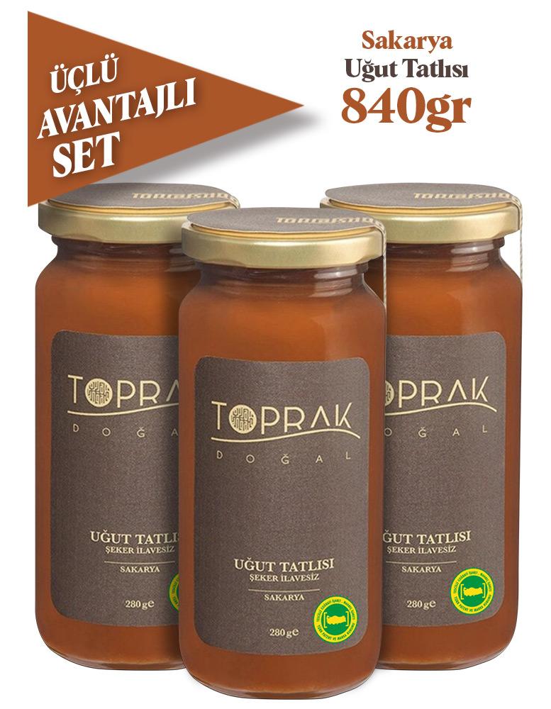 Toprak Doğal Uğut Nevruz Tatlısı 3x280 gr