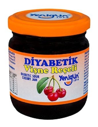 Yenigün Diyabetik Vişne Reçeli 250 gr