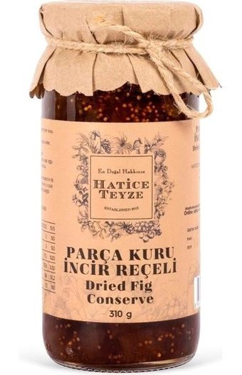 Hatice Teyze Parça Kuru İncir Reçeli 310 gr