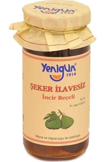 Yenigün Şeker İlavesiz İncir Reçeli 290 gr