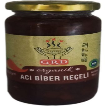 GRD Organik Acı Biber Reçeli 380 gr
