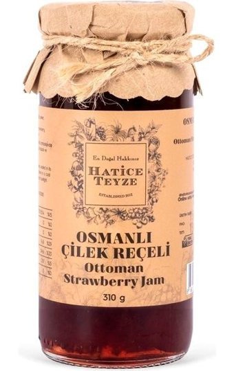Hatice Teyze Osmanlı Çilek Reçeli 310 gr