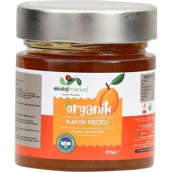Ekoloji Market Organik Kayısı Reçeli 275 gr